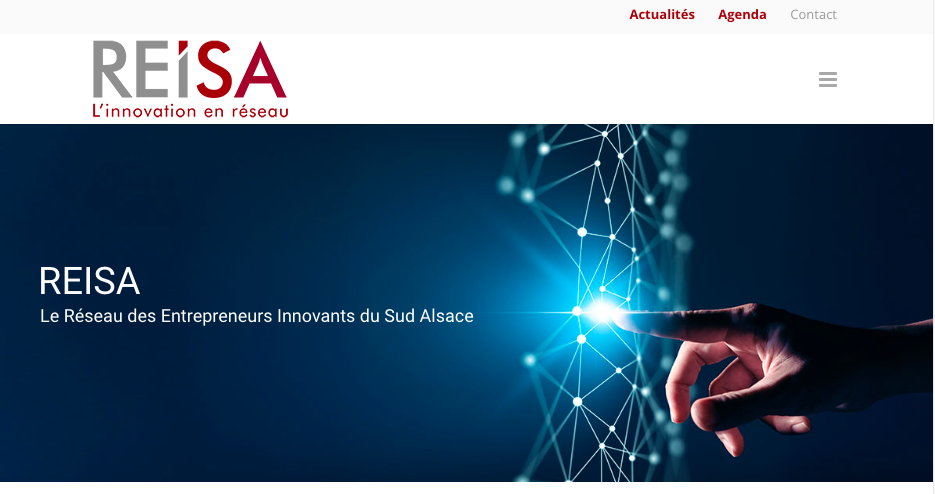 Capture du site de Le Réseau des Entrepreneurs innovants du Sud Alsace